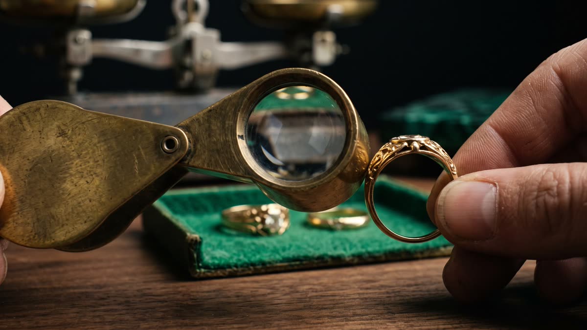 Cómo saber si una joya es de oro sin salir de casa